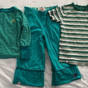 Alba Green Bundle -All worn around age 3/4 VGUC